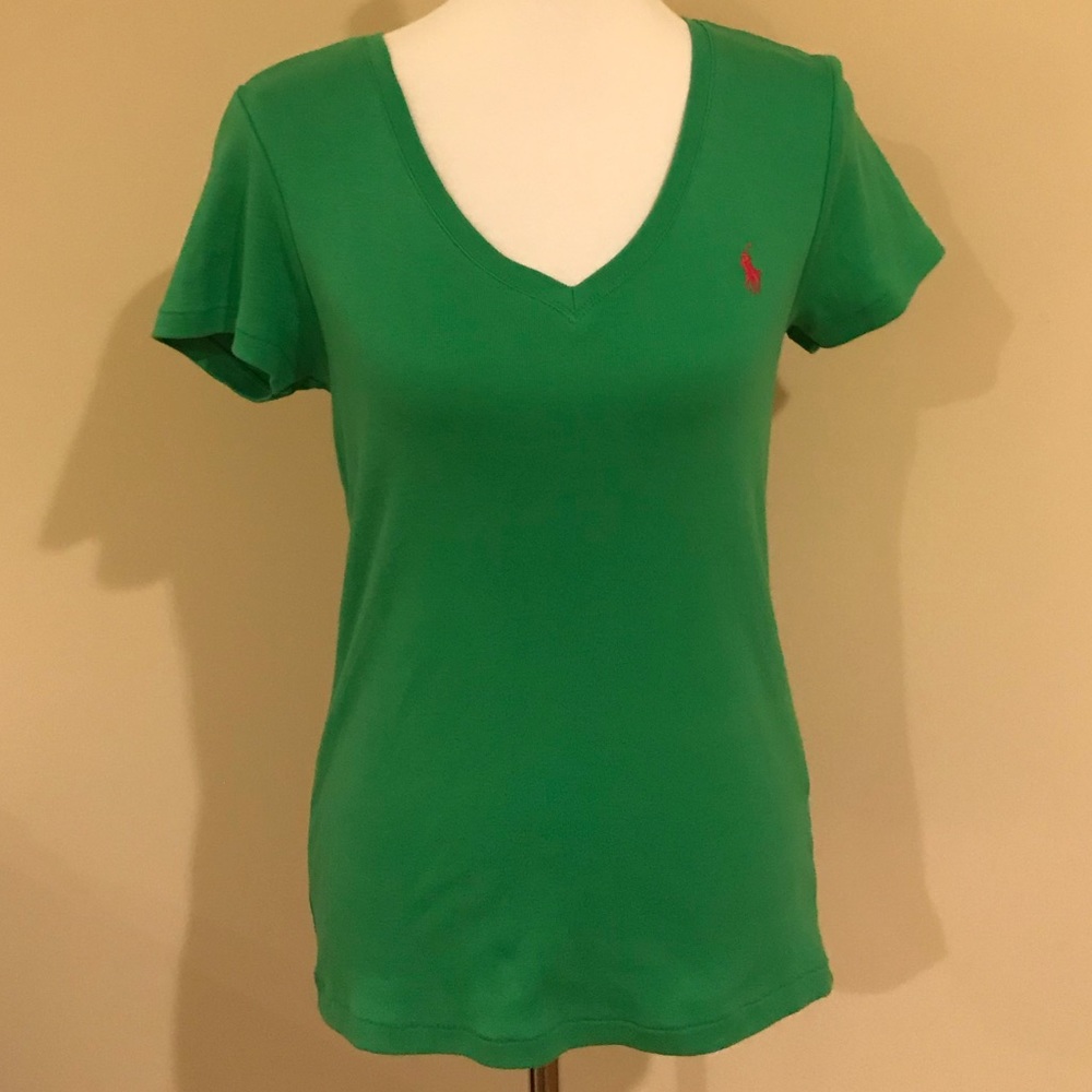EUC Ralph Lauren Shirt Size Large Green